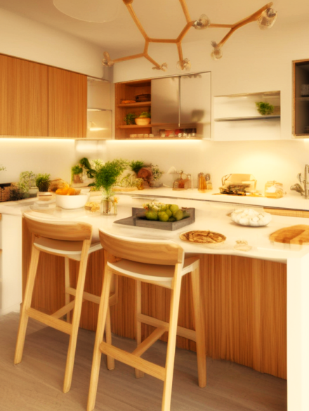 rendered kitchen